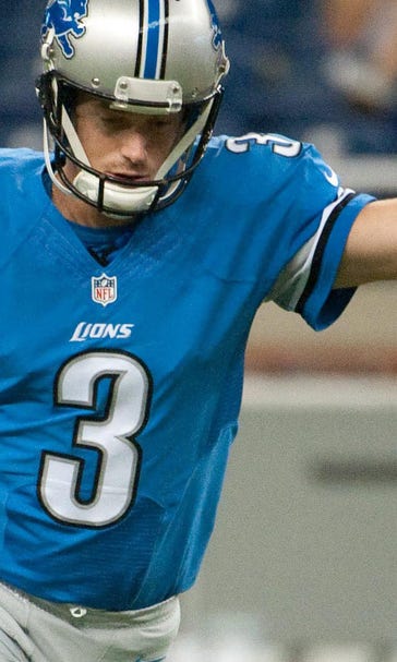 Lions help put pressure on youngsters competing for No. 1 kicking job